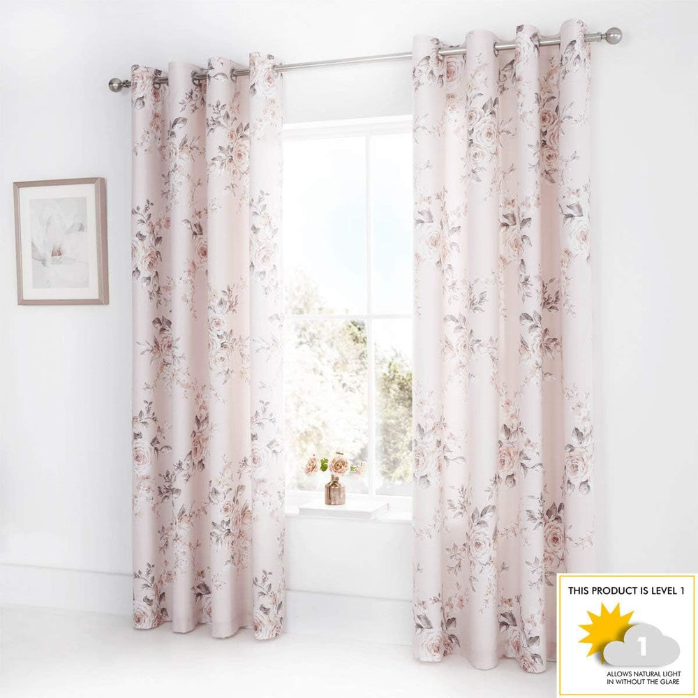 Catherine Lansfield Copriletto Canterbury, facile manutenzione, Blush, copriletto - 220X230Cm Letti e coperte Catherine Lansfield