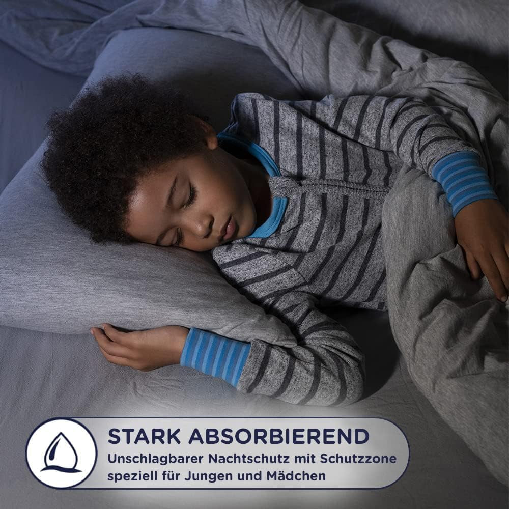 Huggies DryNites Pannolini notturni super assorbenti per ragazze 3-4 anni (12-21 kg) 4 x 16 conteggi (64 conteggi totali) Confezione mensile di mutandine