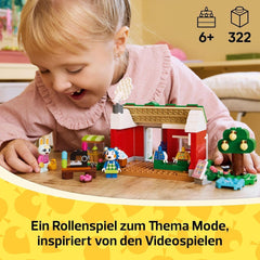 LEGO Animal Crossing Tailoring Sisters Set di costruzione creativo per giochi di ruolo, regalo per ragazze, ragazzi e appassionati di videogiochi dai 6 anni in su, set di gioco avventura 77055 Set di costruzione Acquista il negozio LEGO