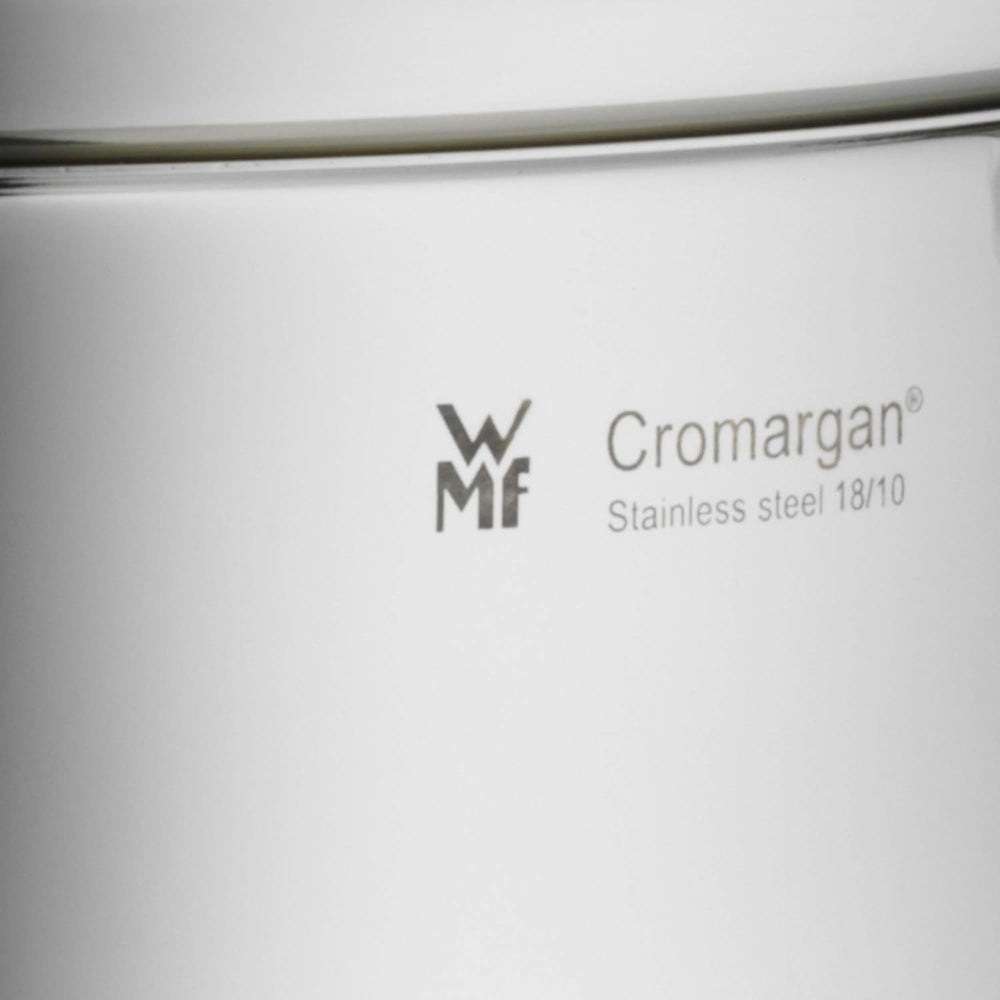 WMF Profi teglia/arrostiera 28 cm induzione, padella in acciaio inox Cromargan, scoperta Pentole e Padelle Naty Shop