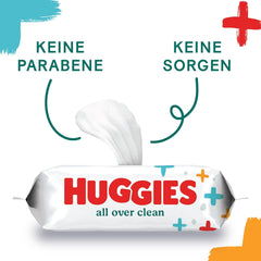 Salviettine umidificate Huggies Baby General Clean Full Body Discreet Fresh Confezione mensile da 10 x 56 salviette
