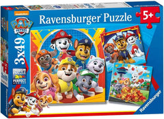 Ravensburger puzzle jigsaw pentru copii 3X49 piese - Paw Patrol - Paw Patrol Puzzle Naty Shop Singur
