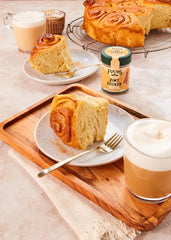 Fuchs Gewürze - Zimt Zucker - Klassiches Gewürz für Milchreis, Pfannkuchen oder Wafeln - aus natürliche Ingredient - 100 g in wiederverwendbarer, recyclebarer Dose