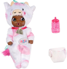 BABY Born Suprise bebeluși animale, mini păpușă cu haine de animale cu scutec, certificat de naștere și biberon, 904633 Zapf Creation Papusi Naty Shop
