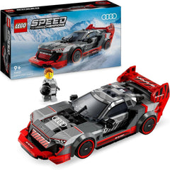 LEGO Speed Champions Audi S1 E-Tron Quattro Set Auto da Corsa con Auto Giocattolo da Costruire, Giocare ed Esporre, Modello di Auto per Bambini, Regalo per Ragazzi e Ragazze di 9 Anni 76921 Set di Costruzione Besuche den LEGO-Store Single