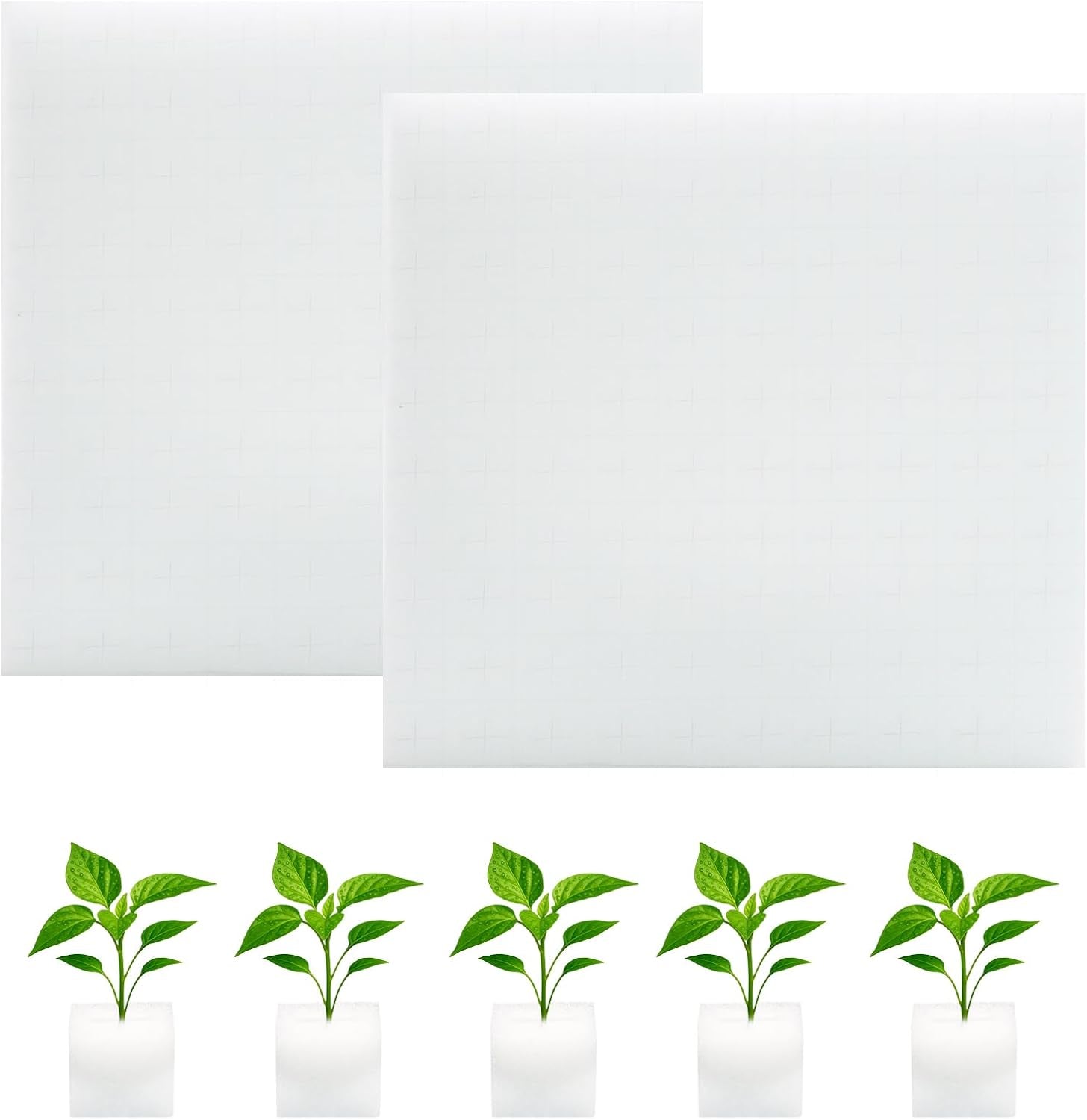 Lana di roccia, lana di roccia per propagazione, 2 pezzi, spugna idroponica, 200 pezzi dopo il taglio - Alternativa per serra, germinazione di semi e verdure domestiche