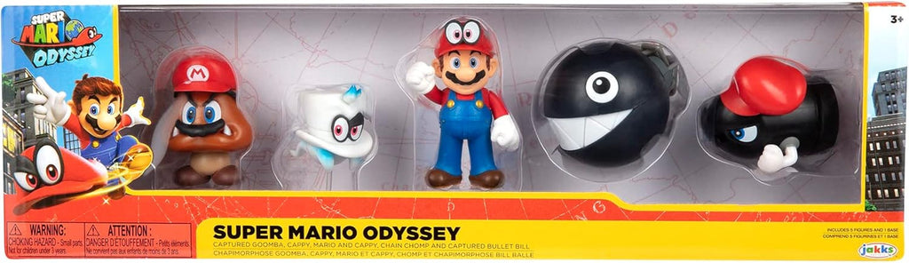 Ksruee Super Mario Mario Odyssey pachet de 5, 6 cm Action figures Naty Shop