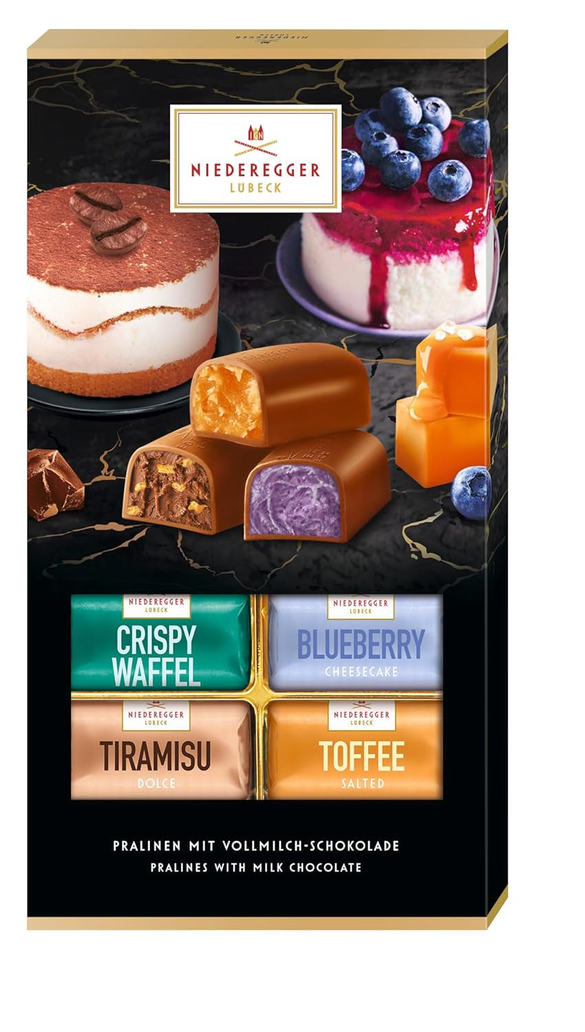 Assortimento di cioccolato Niederegger 200g