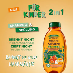 Garnier Shampoo per bambini, per capelli sensibili e facili da pettinare, con albicocca e fiori di cotone Garnier Doccia e Bagno