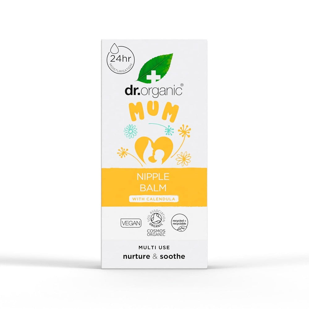 Dr Organic Balsamo per Capezzoli con Calendula, Lanolina, Sollievo Naturale, Per ferite e capezzoli screpolati, 30 ml Accessori Alimentazione e Allattamento Bebe Naty Shop