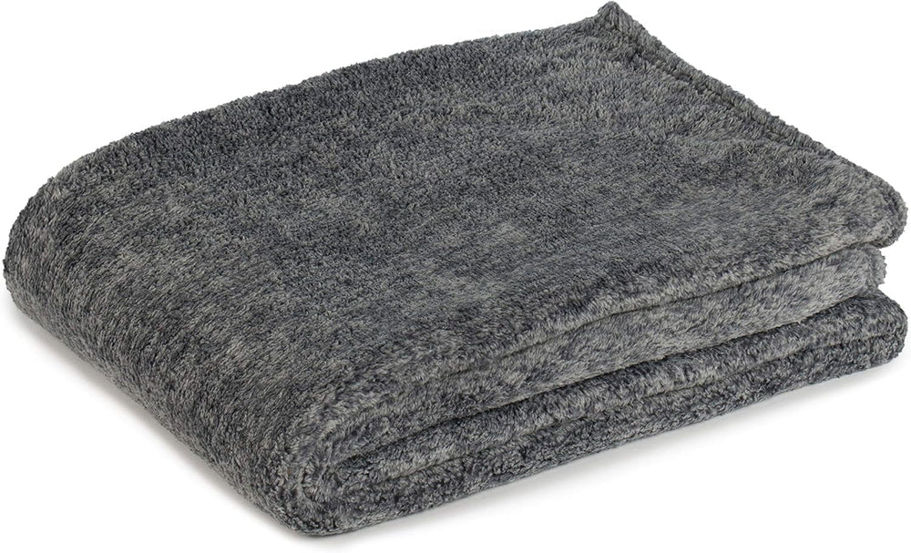 Gözze - Soggiorno in marmo e coperta confortevole, 150 X 200 cm - Letti e coperte Petrolio Besuche den Gözze-Store Antracite