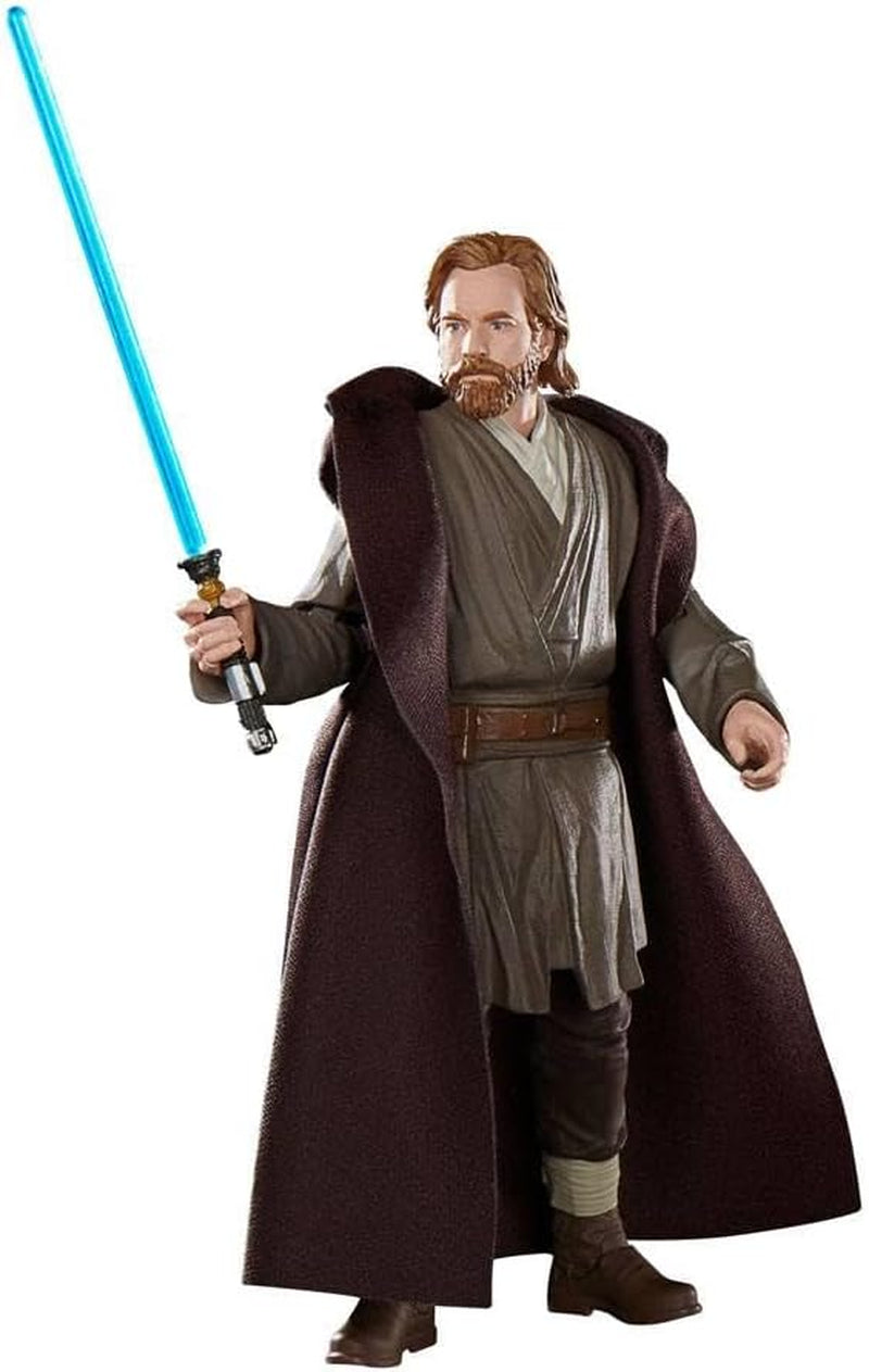 Star Wars Hasbro Star WarBlack Series Obi-Wan Kenobi (Jabiim), Action Figure Grande 15 Cm Obi-Wan Kenobi, Multi, F7098 Action figures Naty Shop Titolo predefinito