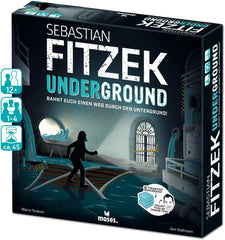 Moise. Sebastian Fitzek Underground, un joc thriller 3D inovator pentru fanii jocurilor de evadare, un joc de societate cooperativ de Marco Teubner cu diferite niveluri de dificultate, pentru vârste de 12 ani și peste.