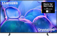 Televizor LED Samsung Crystal UHD 4K U7099F de 50 de inci (125 cm), procesor Crystal 4K, design MetalStream, SmartThings, securitate Knox, hub de jocuri, upscaling AI, conținut gratuit, televizor inteligent AI