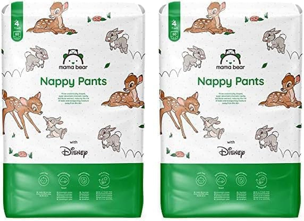 Marchio Amazon: Mama Bear Pannolini Disney, taglia 5 (12-17 kg) - Scatola mensile, bianco, 140 pezzi (2 confezioni da 70)