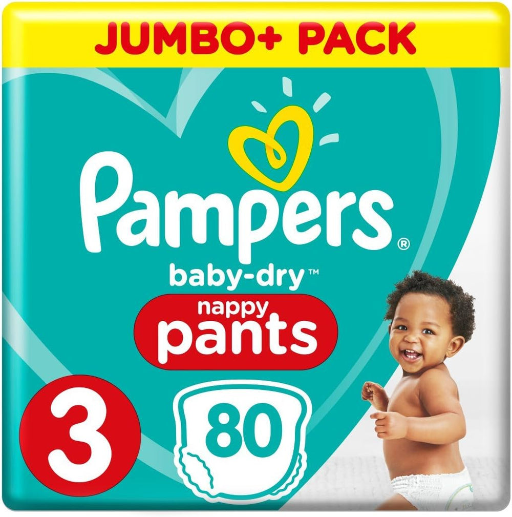 Pannolini Pampers Baby-Dry, taglia 8, 43 pannolini, da 19 kg, confezione Jumbo+
