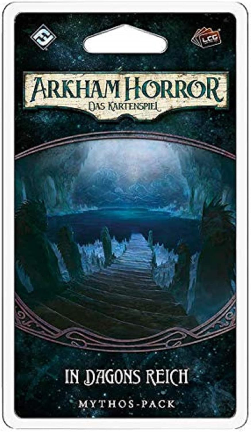 Fantasy Flight Games, Arkham Horror: LCG, Gioco base, Gioco per esperti, Gioco di carte, 1-4 giocatori, Età 14+, 45+ minuti, Tedesco, Multicolor, Colorato