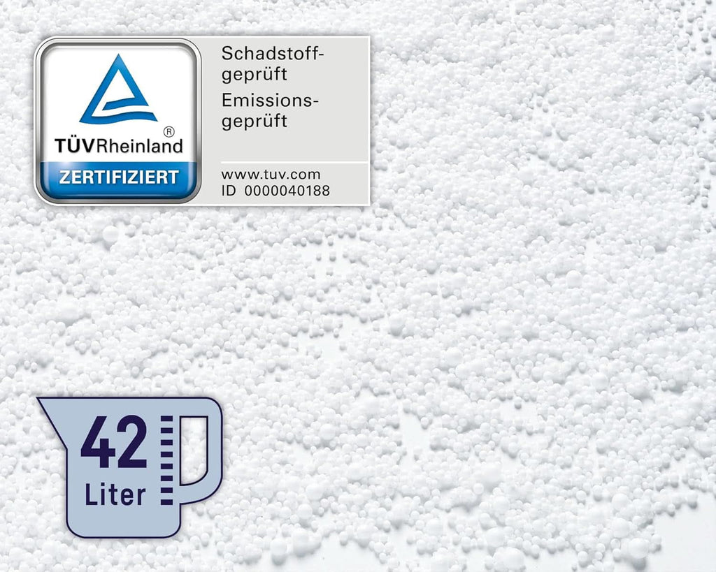 Julius Zöllner pernă de alăptare din jersey aprox. 190 cm | umplutură 42 litri microperle Eps | Fabricat în Germania | capac din jersey 100% bumbac Accesorii Hrana si Alaptare Bebe Naty Shop