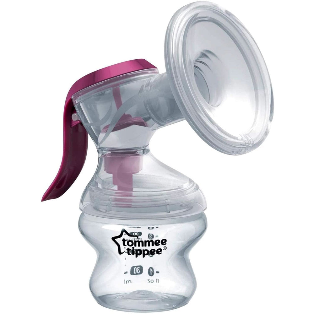 Tommee Tippee "Made for Me" Tiralatte manuale, impugnatura ergonomica, BPA-free, trasparente Accessori Alimentazione e Allattamento Bebe Naty Shop