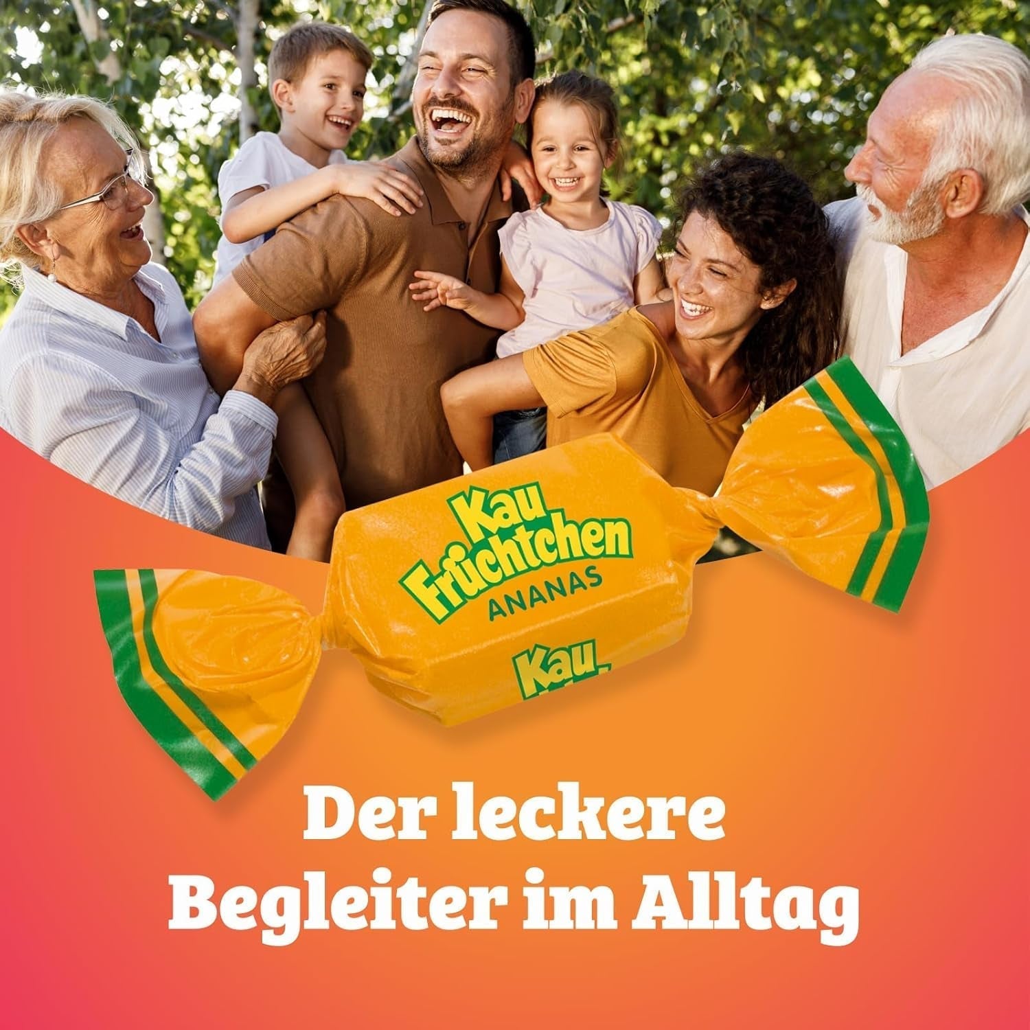 Kaufrüchtchen – 1 x 425G – caramelle ai cinque gusti di frutta Naty Shop