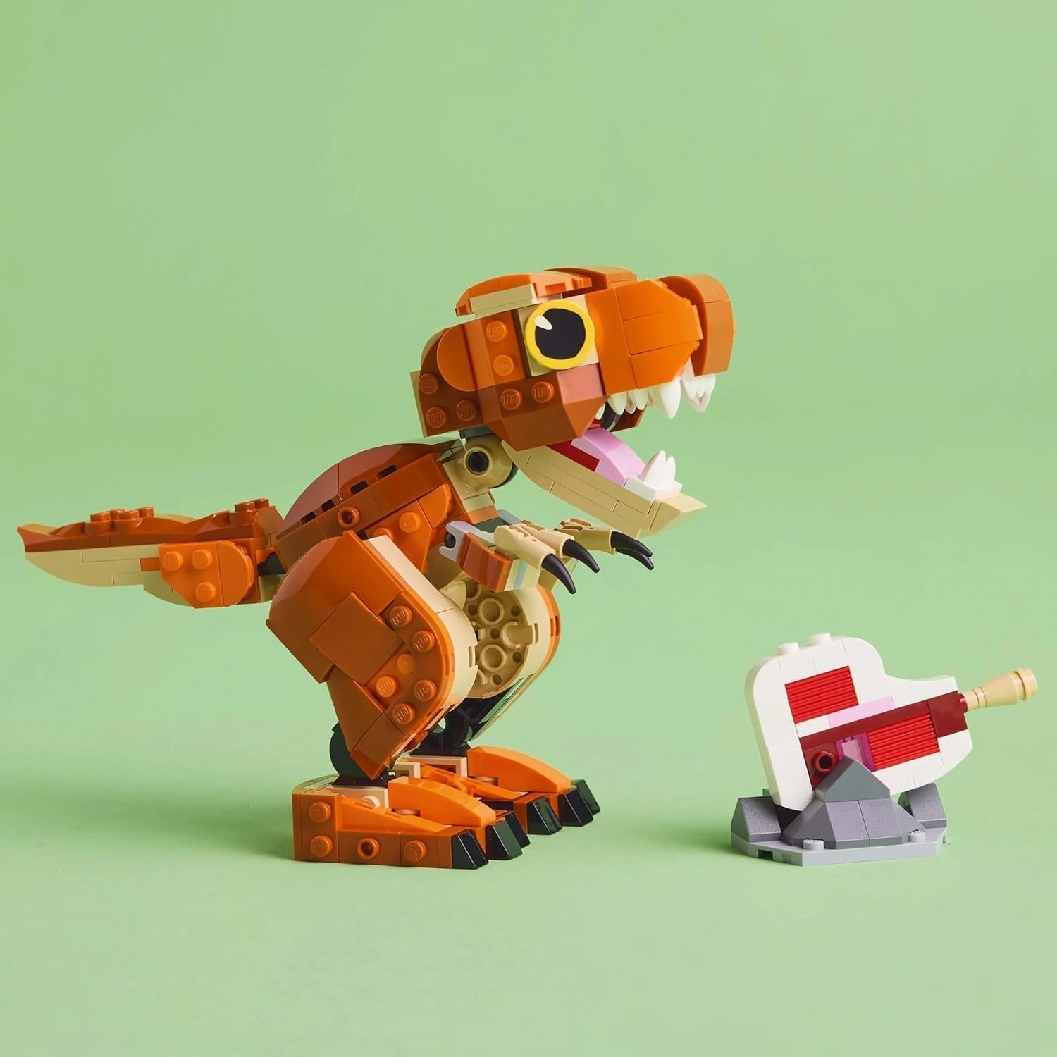 LEGO Jurassic World Little Eatie: T.Rex Giocattolo da costruzione per ragazzi e ragazze Set da costruzione dinosauro di 7 anni Modello regalo per bambini con bocca, testa e coda mobili 76967 Set da costruzione Besuche den LEGO-Store