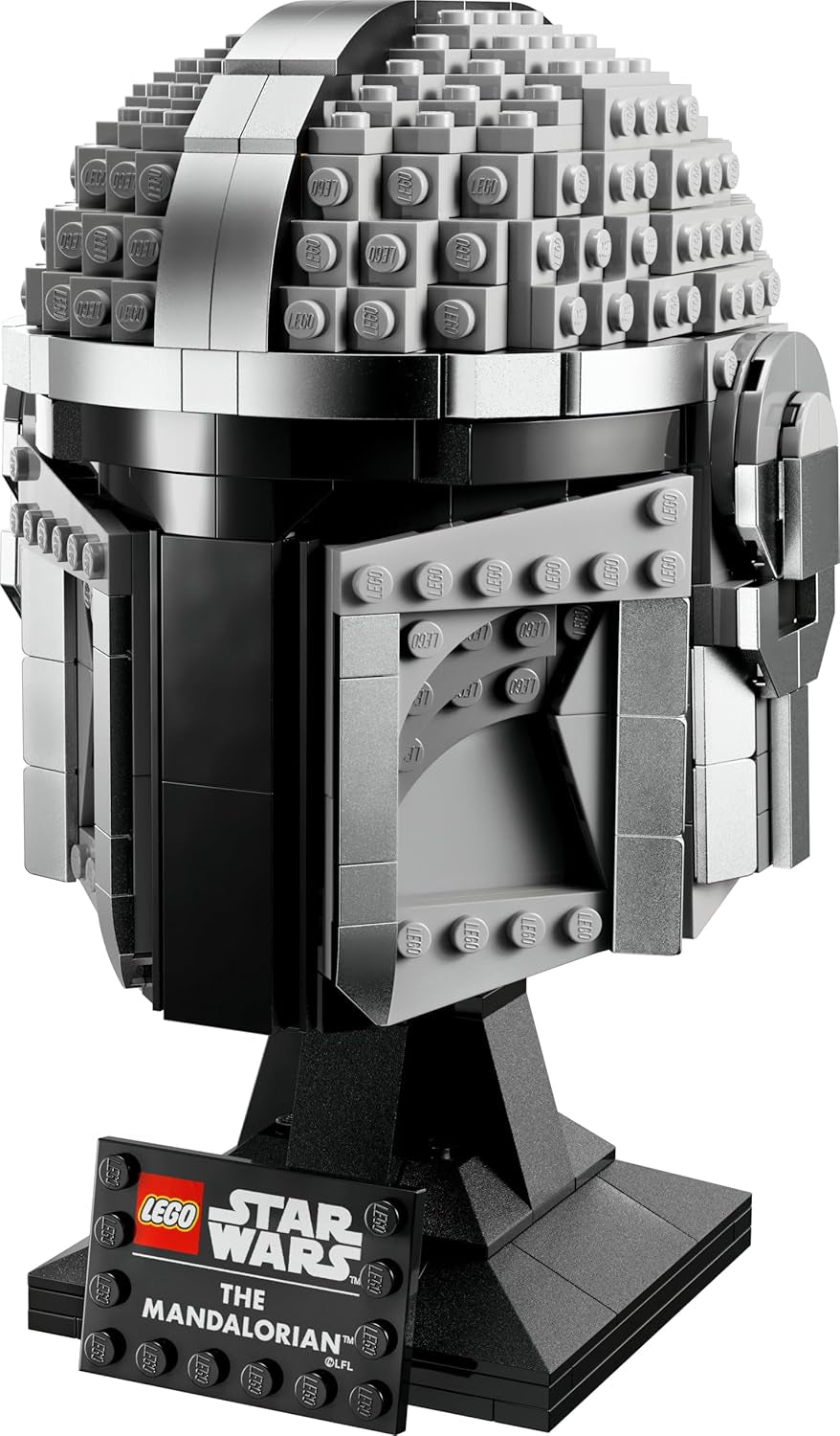 LEGO Star Wars Modello di Elmo Mandaloriano, Sammlerstück Zimmer-Deko ed EIN tolles Geschenk für Erwachsene, Bausatz, Männer, Frauen, Mama, Papa, Sammler-Geschenkidee 75328
