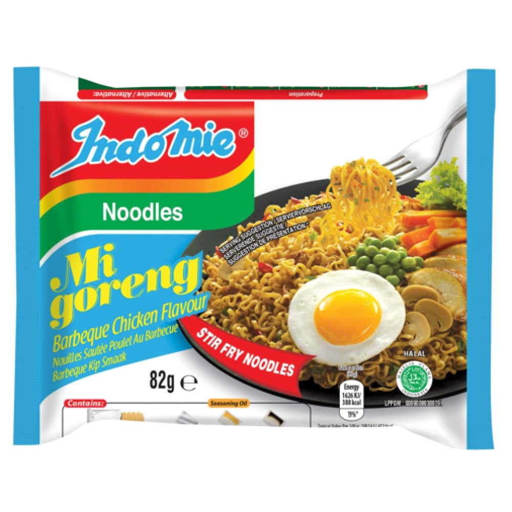 INDOMIE - Noodles istantanei Mi Goreng - Confezione multipla (40 x 80g)