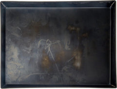 Pasticceria E Pizza Rechteckiges Backblech Aus Blauem Blech, Alluminio, 30 X 23 Cm Stampi e teglie per pasticceria Naty Shop