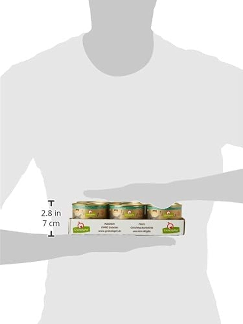 GranataPet Symphony No. 5 Pui Pur, hrană pentru pisici fără cereale și zahăr, file în jeleu natural, hrană umedă delicată pentru pisici, 6 x 200g