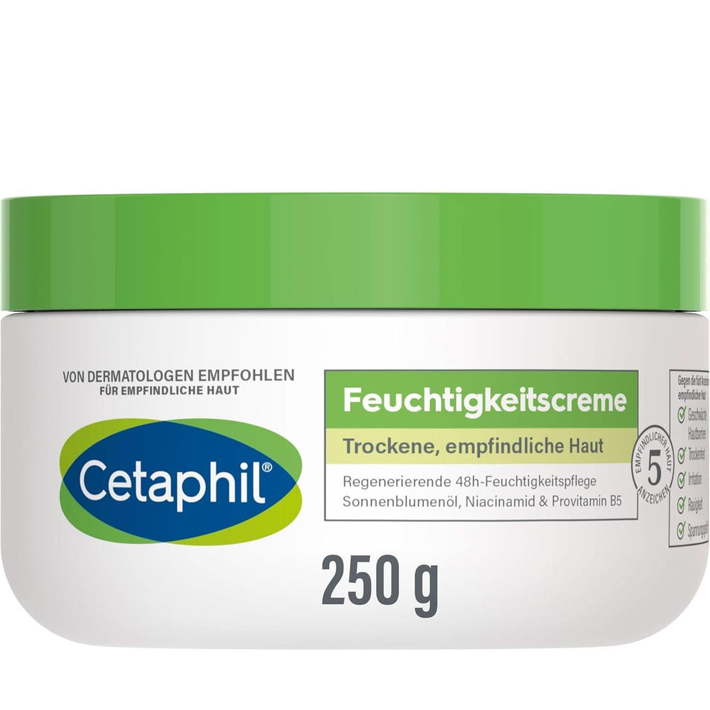 Cetaphil Crema idratante per pelli secche e sensibili 85 ml Doccia e bagno Naty Shop 250 grammi Mandorla
