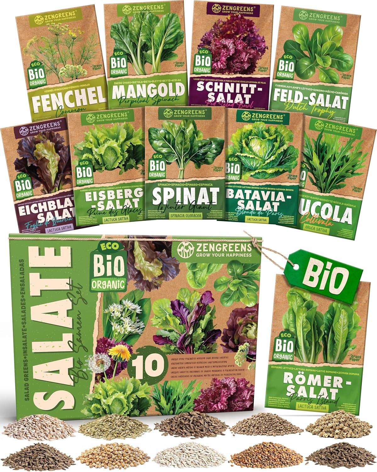 Semi di pomodoro biologico in set da 10 - 10 semi di pomodoro per una facile coltivazione in giardino, balcone o aiuola rialzata - Semi di piante - Piantine