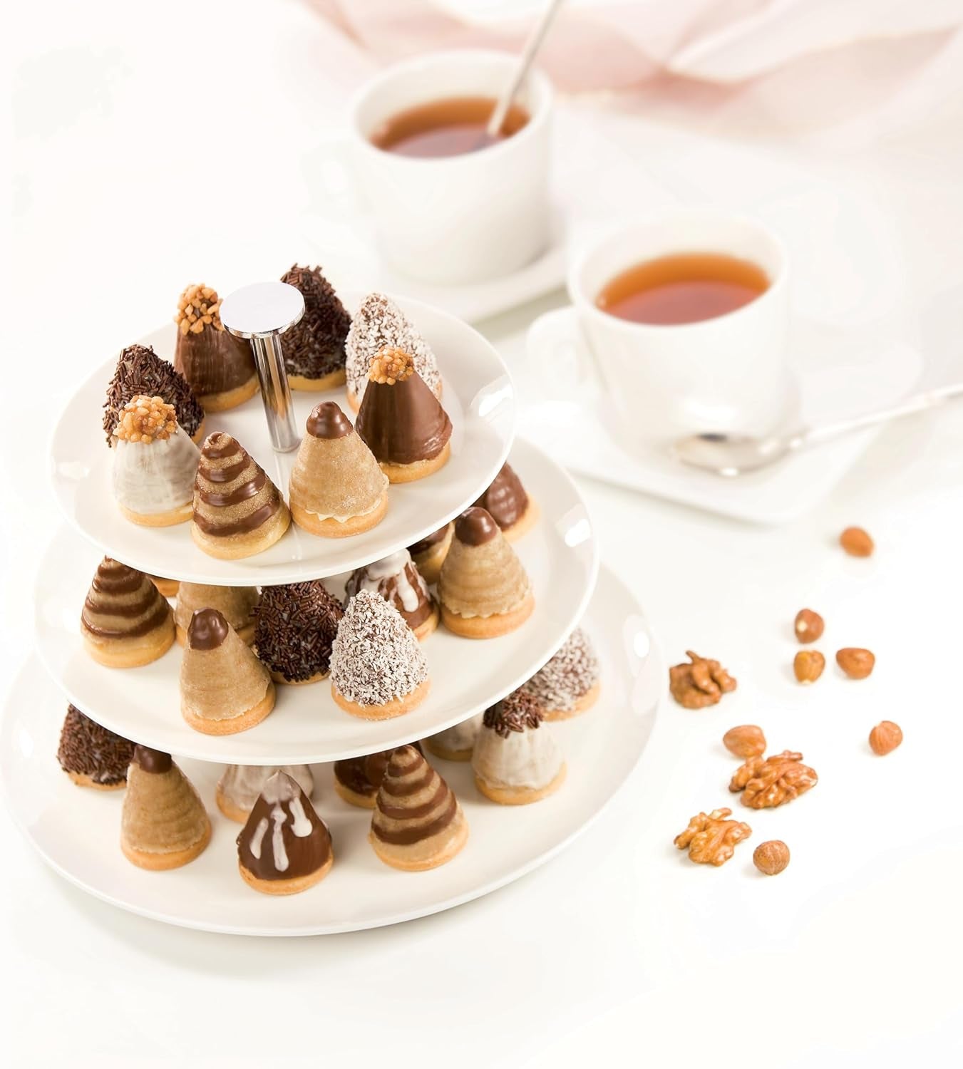 Tescoma 631640 Formă de aluat umplută Beehive DELICIA, Tavă pentru brioșe