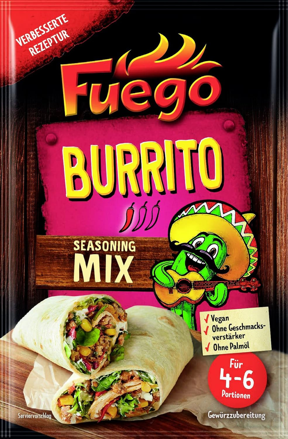 Miscela di condimenti per burrito