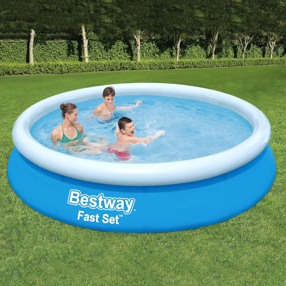 Piscina Bestway Fast Set, senza pompa, blu, 366 x 76 cm, senza accessori