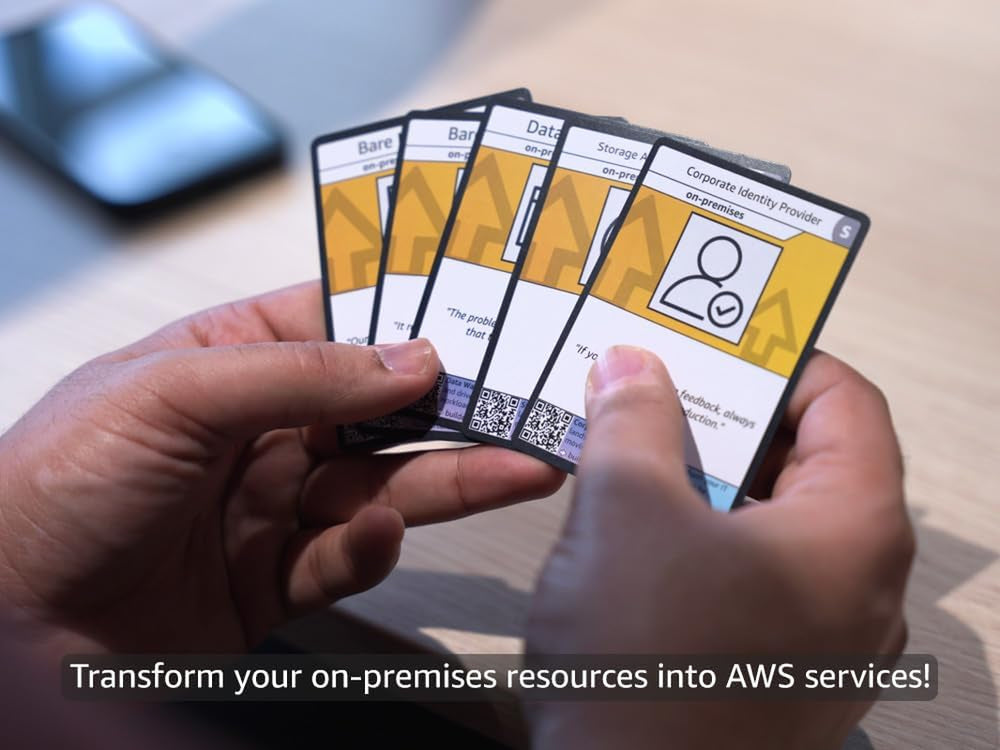 BuilderCards - Gioco di carte Cloud Architecture - Gioco base (inglese), bianco