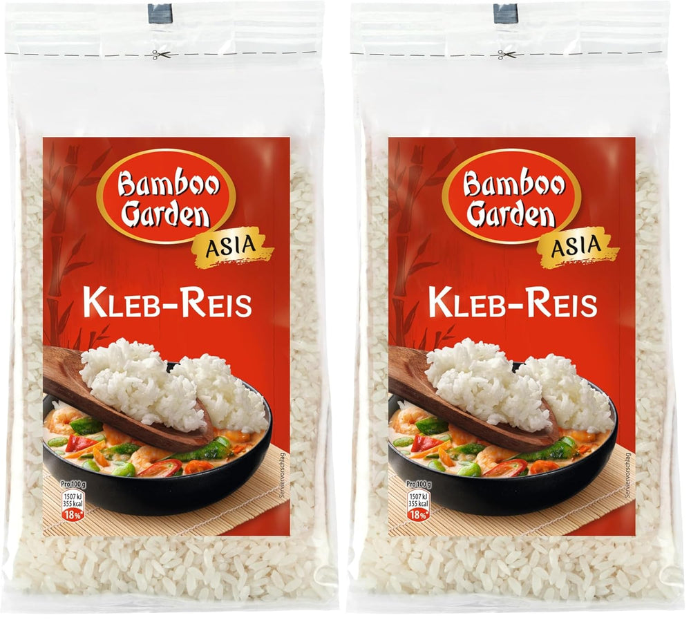 Bamboo Garden - Riso appiccicoso, 500 g per busta