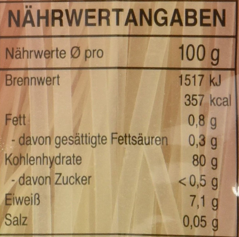 Aroy-D Spaghetti di Riso Senza Glutine Confezioni da 3 mm (1 Confezione x 375 g)