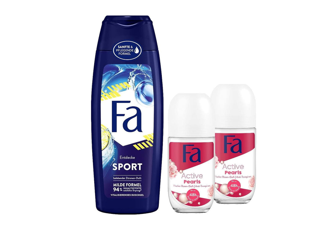 FA Gel de duș Sport, pachet de 6 x 250 ml Duș și baie Naty Shop 3 x 116.67 ml