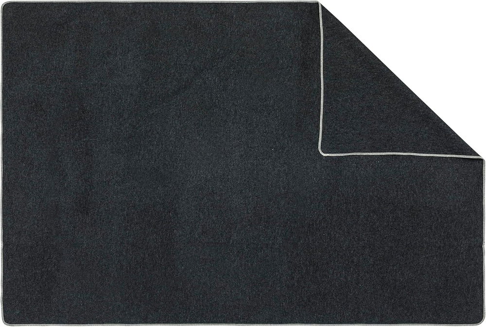 David Fussenegger Coperta in cotone antracite 140X200 cm Coperta accogliente Letti e coperte morbide David Fussenegger