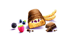 Confezione di cioccolato Balisto sfuso, barrette di cioccolato yoberry, cereali e yogurt, 8 x 18,5 g, barrette di cioccolato, muesli, confezione sfusa di cioccolato (148 g)