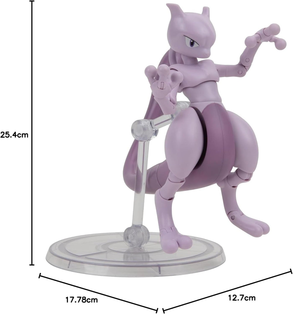 Pokémon Pkw2417-15Cm Seleziona Figura - Mewtu Official Movable Figure Action Figures Naty Shop