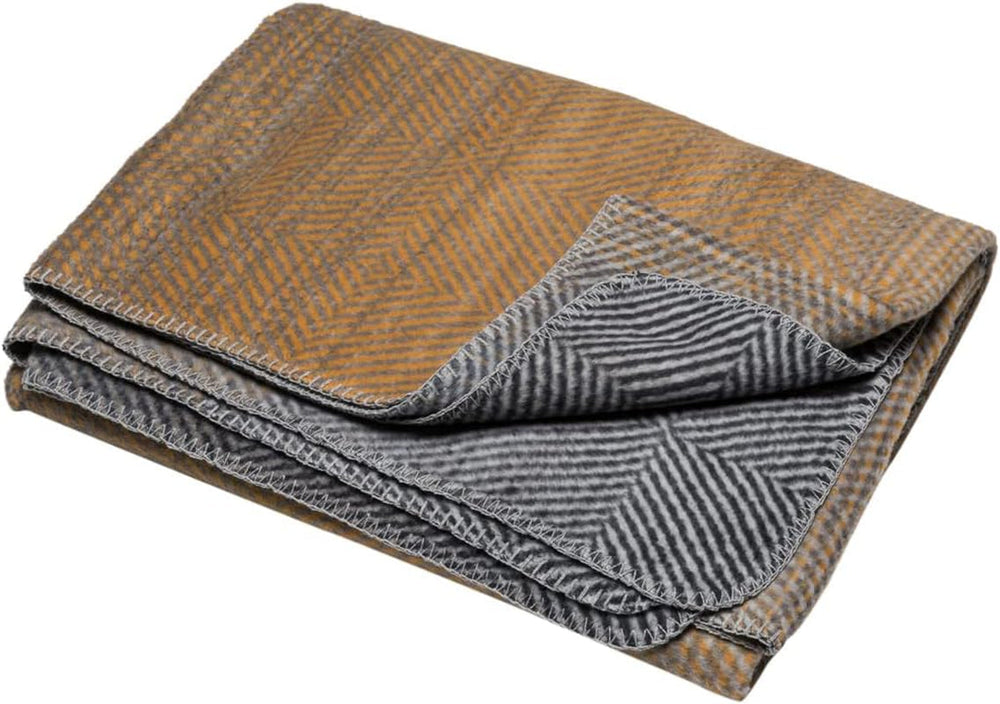 David Fussenegger Coperta in cotone 150X200 cm Coperta con motivo a sfumature di colore Soffici letti e coperte David Fussenegger