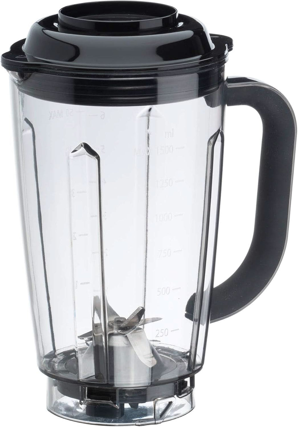 Cloer 6980 Vakuum Standmixer / 800 Watt / 21.000 U/Min. / Inkl. Vorratsbehälter/Vakuumventil/Automatikprogramme/Eis-Crush-Funktion/Reinigungsfunktion/Schwarz, 1500 Milliliters Bucatarie Naty Shop