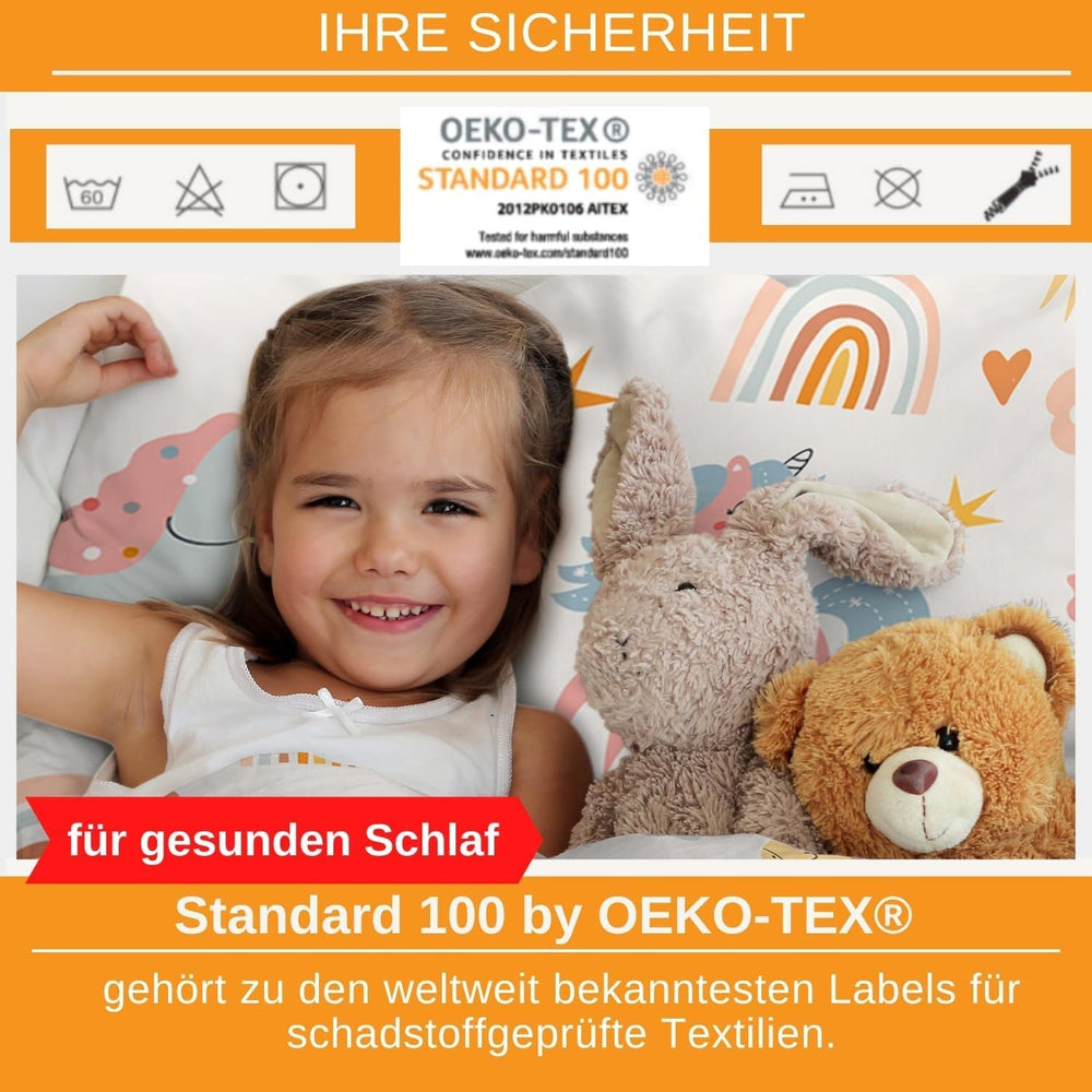 Aminata Kids Biancheria da letto per bambini, cotone Biancheria da letto - bambini Naty Shop