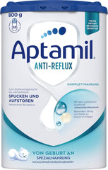 Aptamil Anti-Reflusso - Formula completa dalla nascita Gestione alimentare Vomito e rigurgito Alimenti per bambini Latte in polvere 1 x 800 g