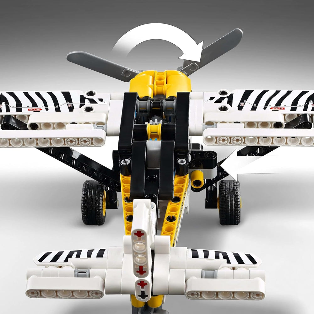 LEGO Technic Aeroplano a elica Giocattolo da costruzione per bambini Regalo per ragazzi e ragazze 8 anni Motore a pistoni a 4 cilindri Modello di aeroplano a elica rotante 42198 Set da costruzione Acquista dal negozio LEGO
