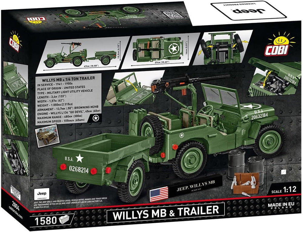 Willys MB + rimorchio