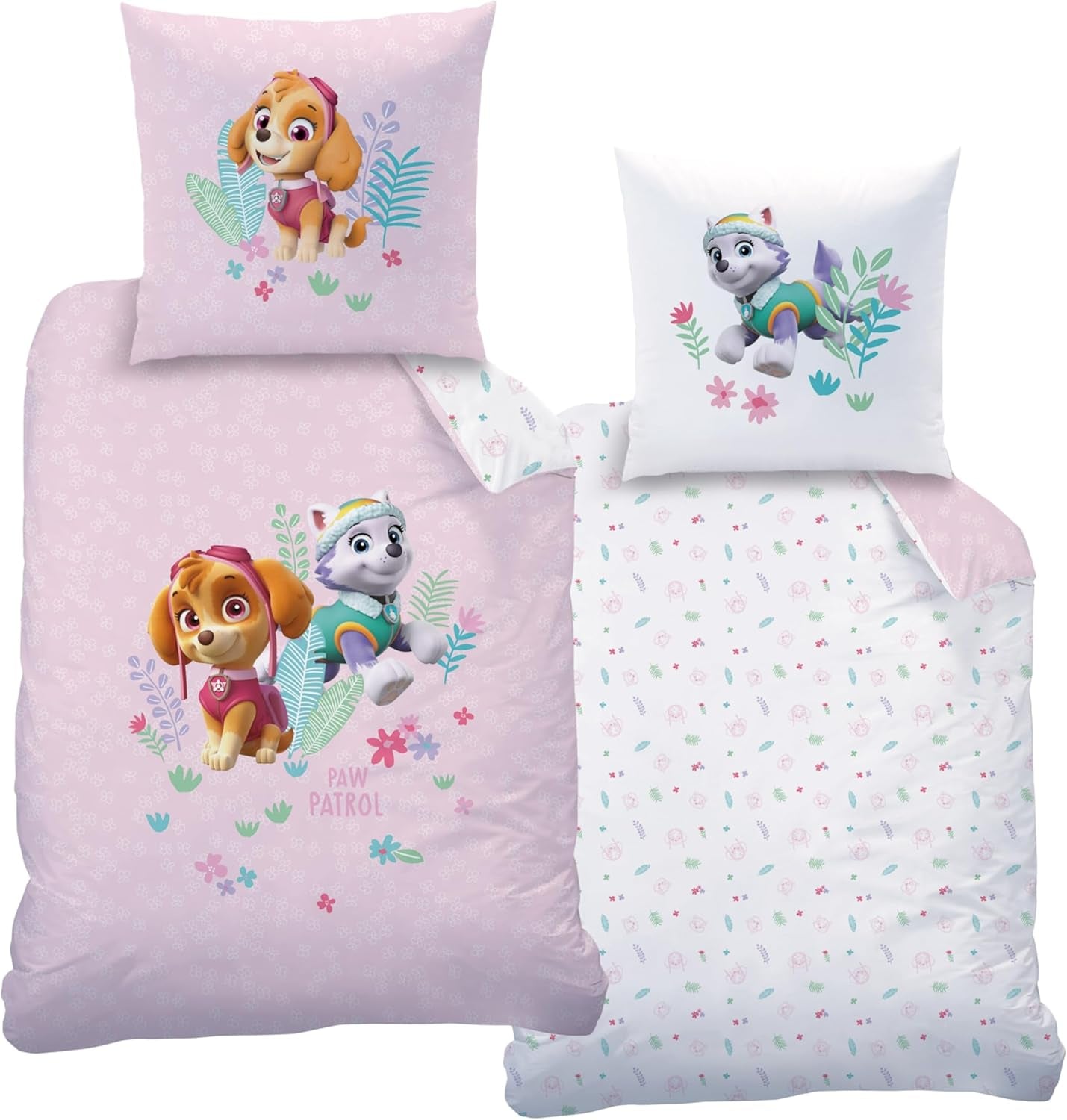 Biancheria da letto Paw Patrol, 100% cotone Biancheria da letto - bambini Naty Shop
