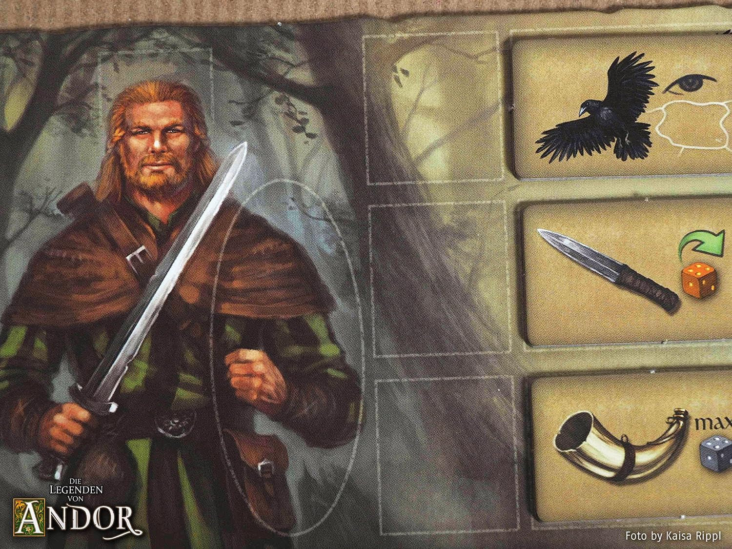 Kosmos 683122 Legends of Andor - Big Box, gioco base (Kennerspiel des Jahres 2013) ed espansioni aggiuntive, Fantasy Classic, gioco da tavolo fantasy cooperativo, dai 10 anni in su