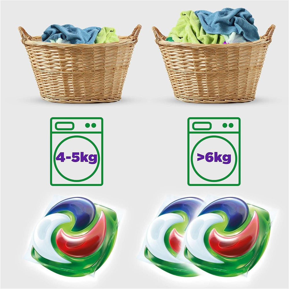 Ariel Allin1 CIALDE, Capsule detersivo liquido Color+ 53 lavaggi, ottima rimozione delle macchie al primo lavaggio Detersivi Rufe Naty Shop